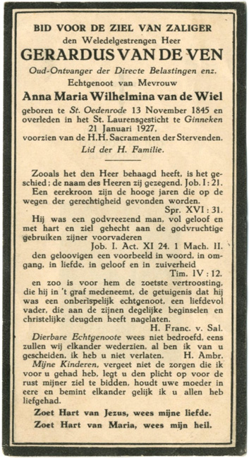 Gerardus Van De Ven