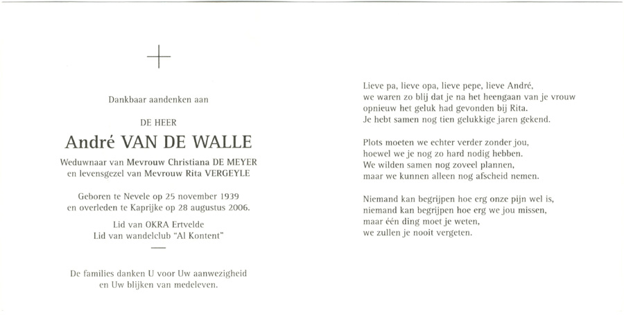 André Van De Walle