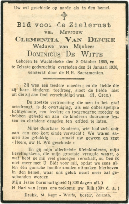 Clementia Van Dijcke