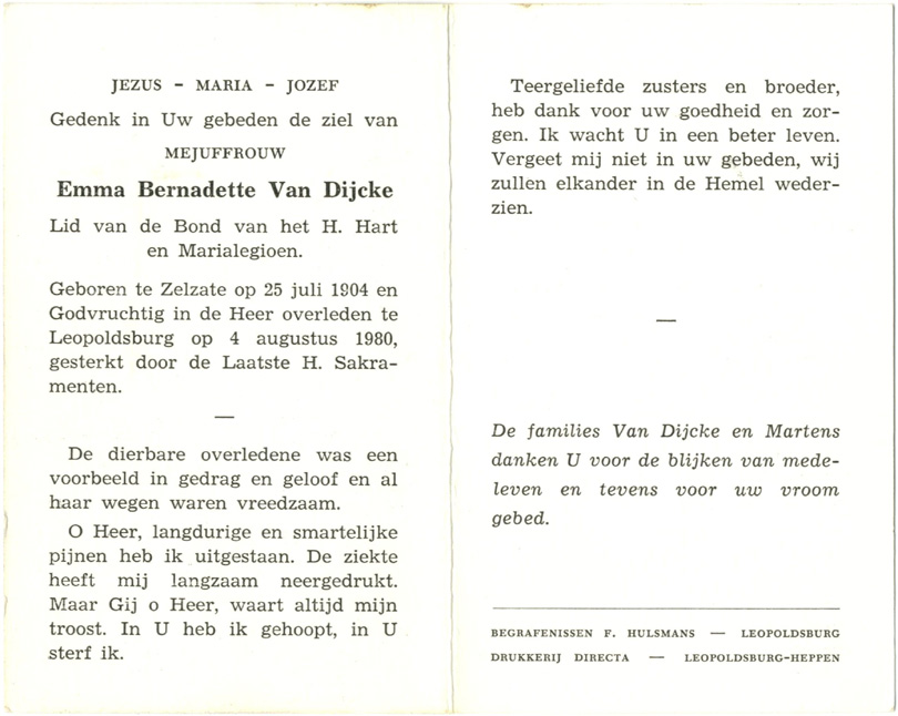 Emma Bernadette Van Dijcke