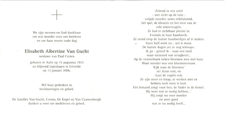 Elisabeth Albertine Van Gucht