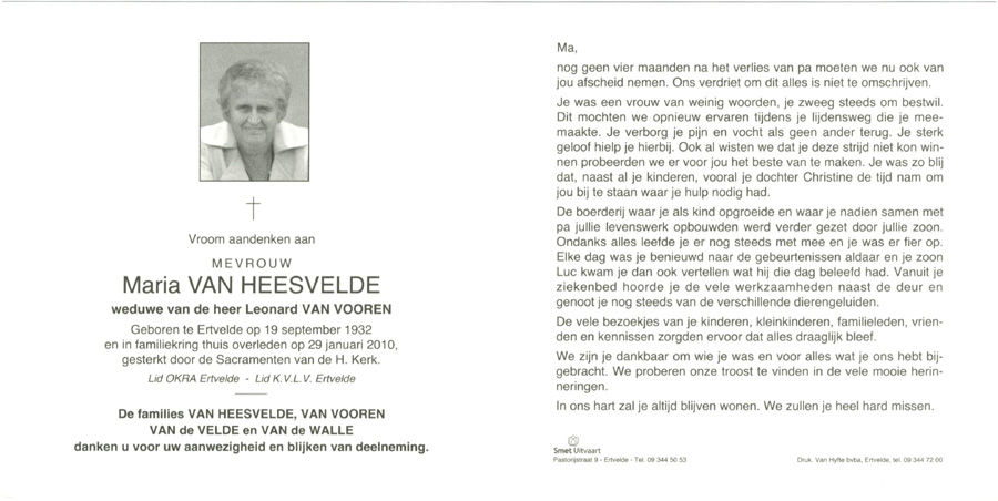 Maria Van Heesvelde