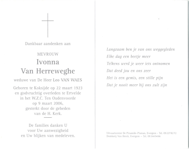 Ivonna Van Herreweghe