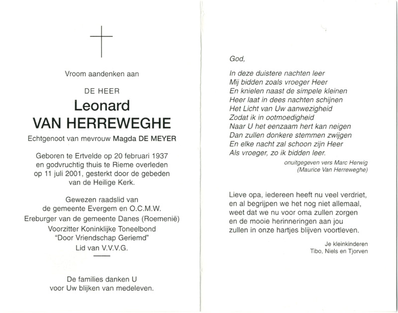 Leonard Van Herreweghe