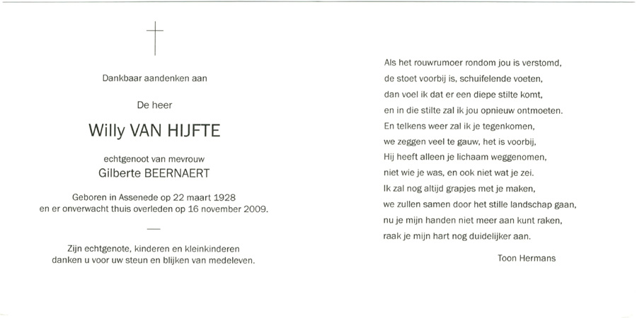 Willy Van Hijfte