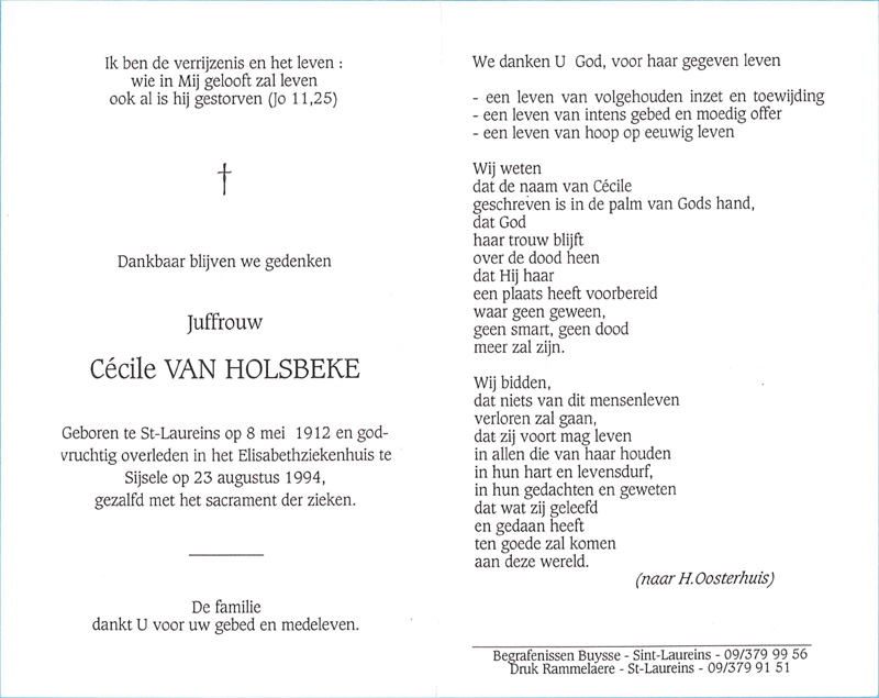 Ccile Van Holsbeke