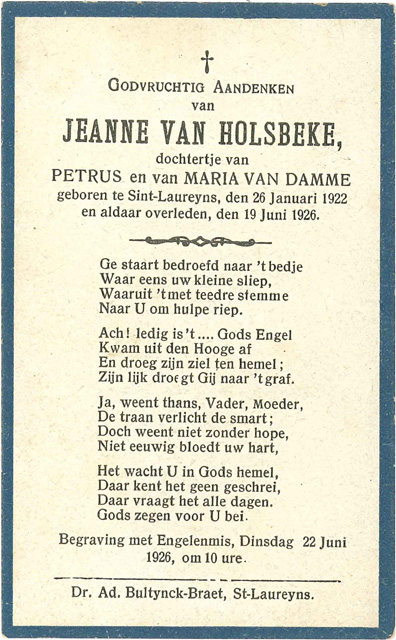 Jeanne Van Holsbeke