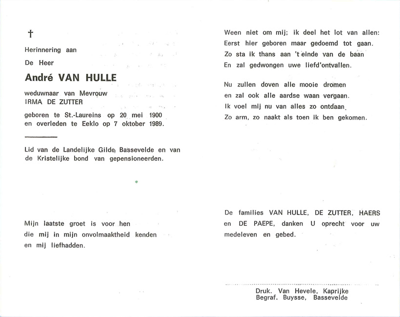 André Van Hulle