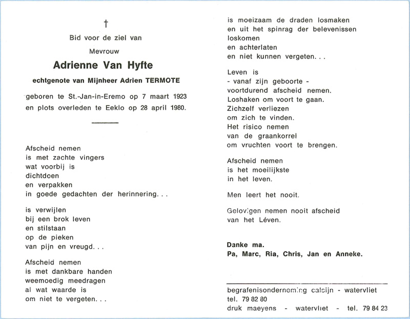 Adrienne Van Hyfte