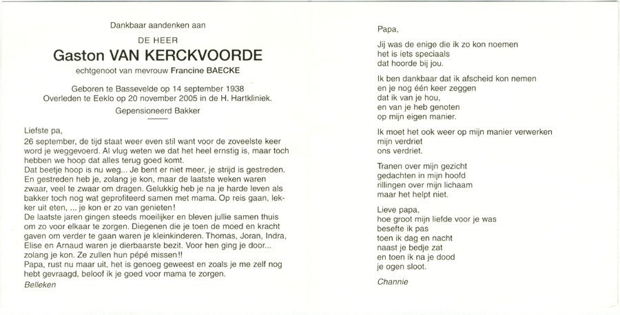 Gaston Van Kerckvoorde