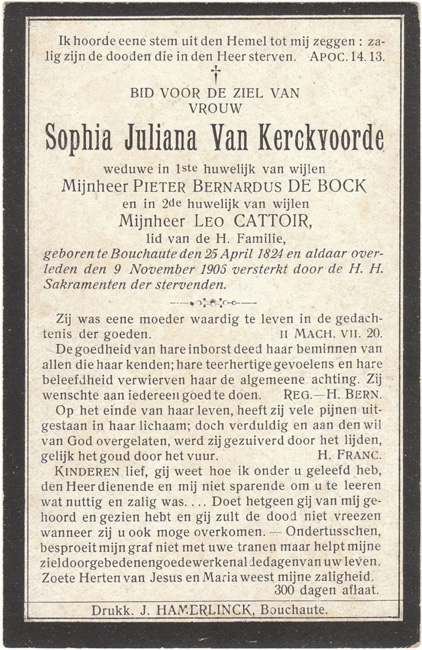 Sophia Juliana Van Kerckvoorde