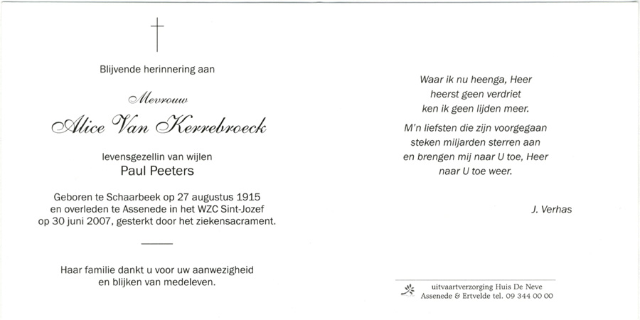 Alice Van Kerrebroeck