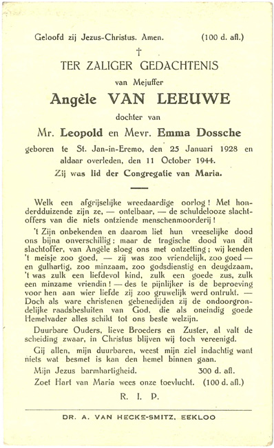 Angle Van Leeuwe