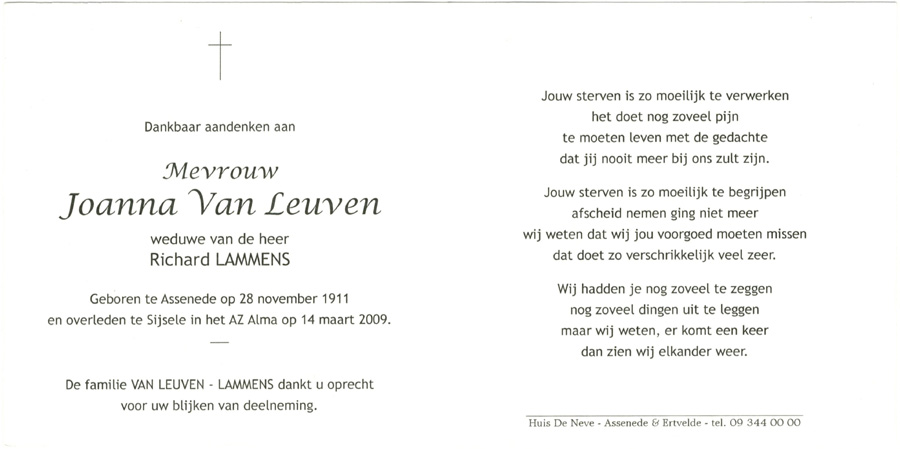 Joanna Van Leuven