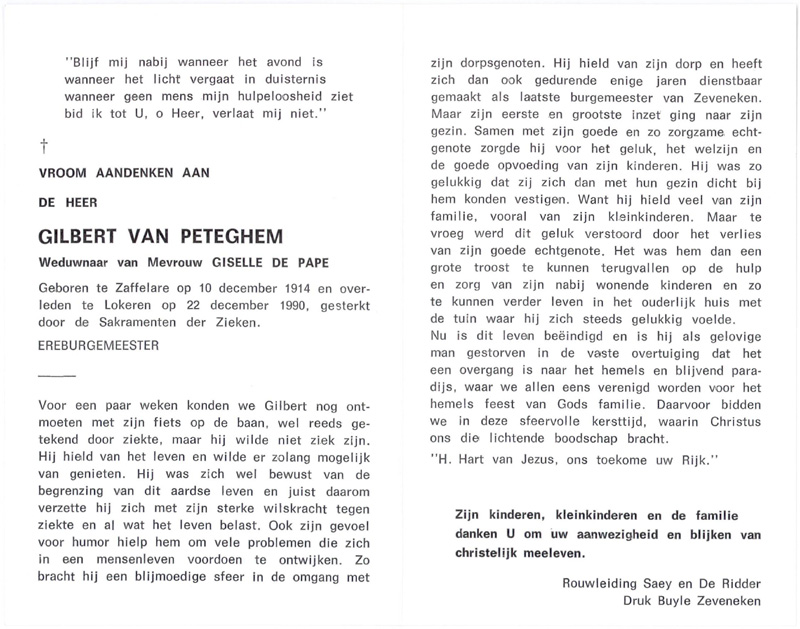 Gilbert Van Peteghem