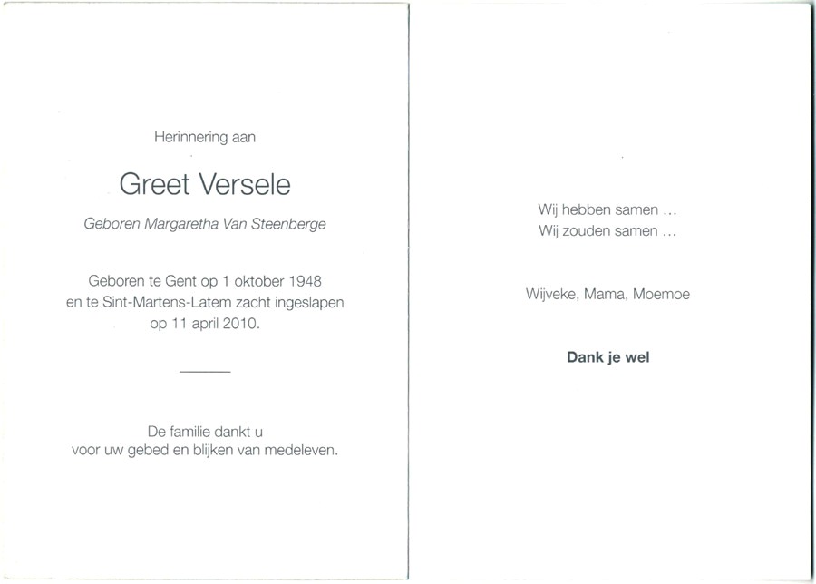 Margaretha Van Steenberge