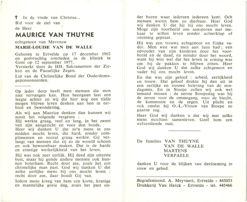 Maurice Van Thuyne