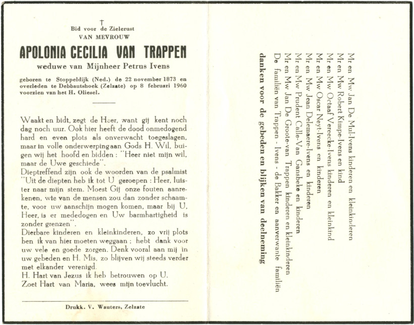 Apolonia Cecilia Van Trappen