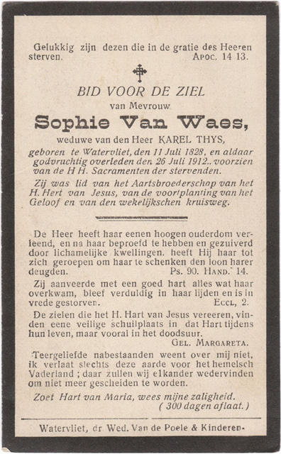 Sophie Van Waes