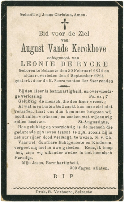 August Vande Kerckhove