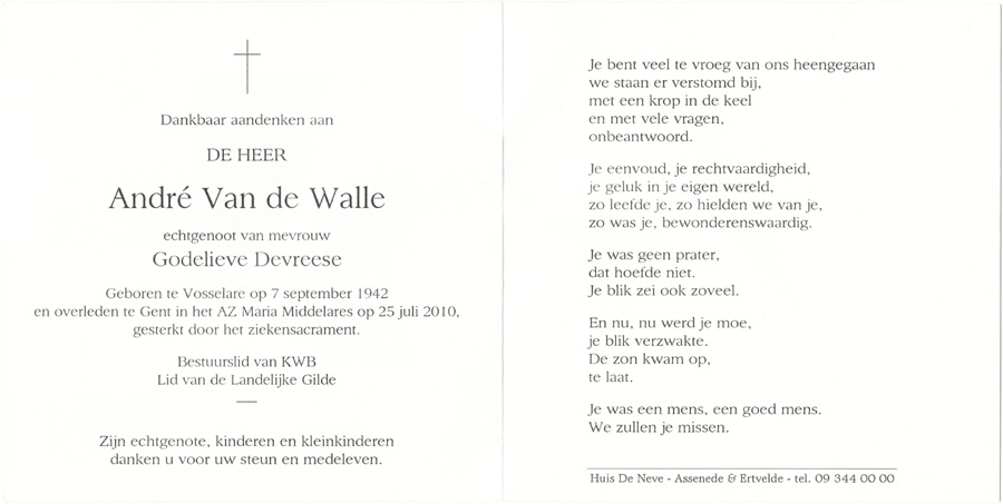 André Van de Walle