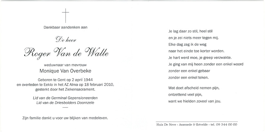 Roger Van de Walle