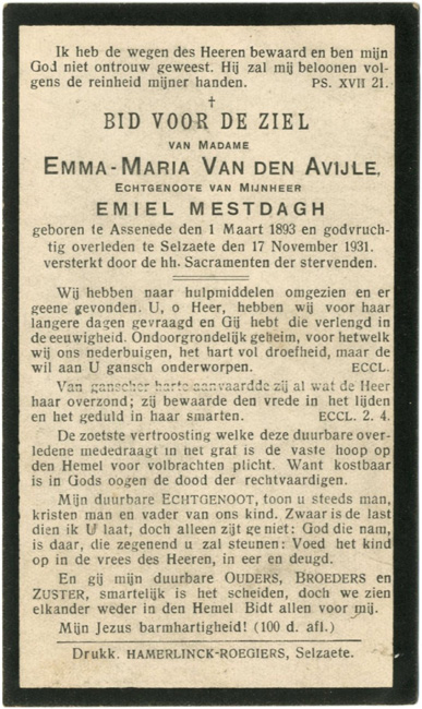 Emma - Maria Van den Avijle