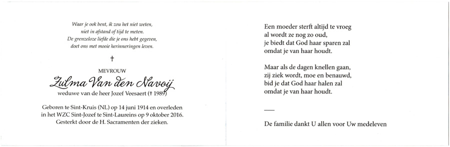 Zulma Van den Navoij