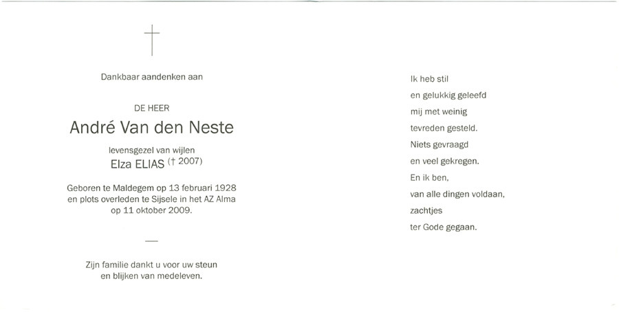 André Van den Neste