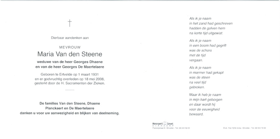 Maria Van den Steene