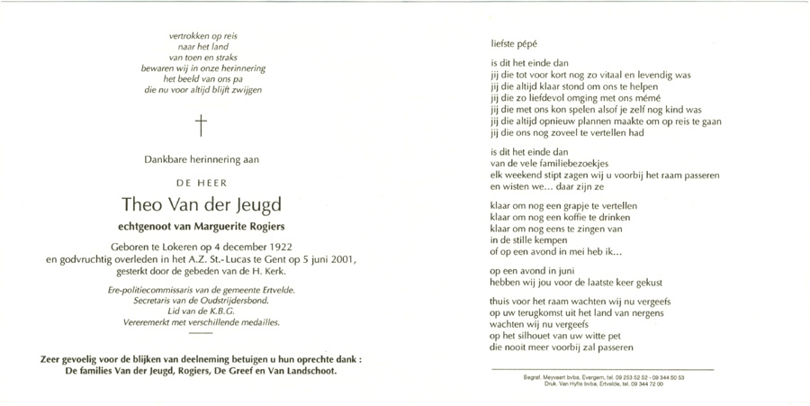 Theo Van der Jeugd