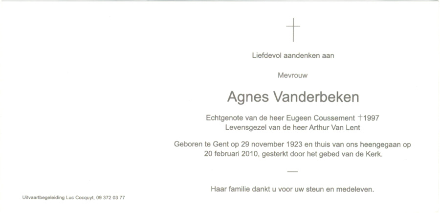 Agnes Vanderbeken