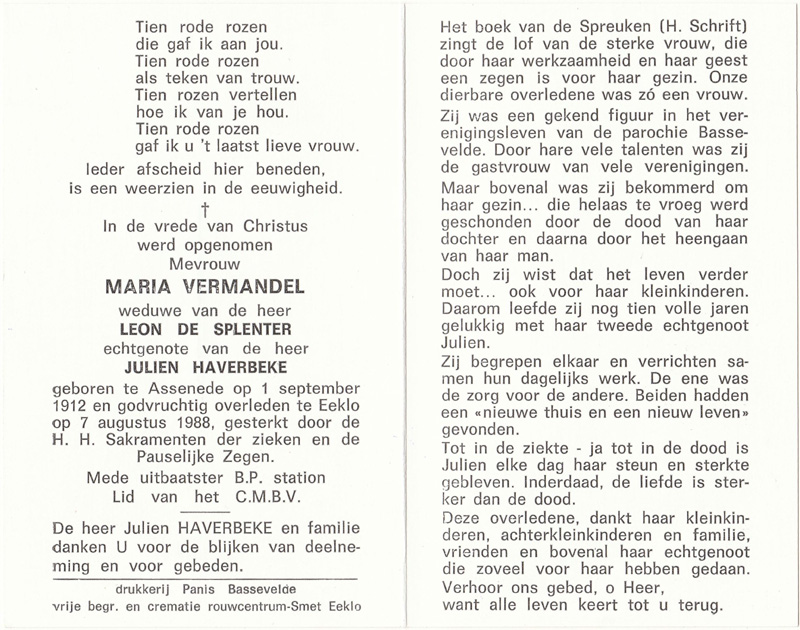 Maria Vermandel