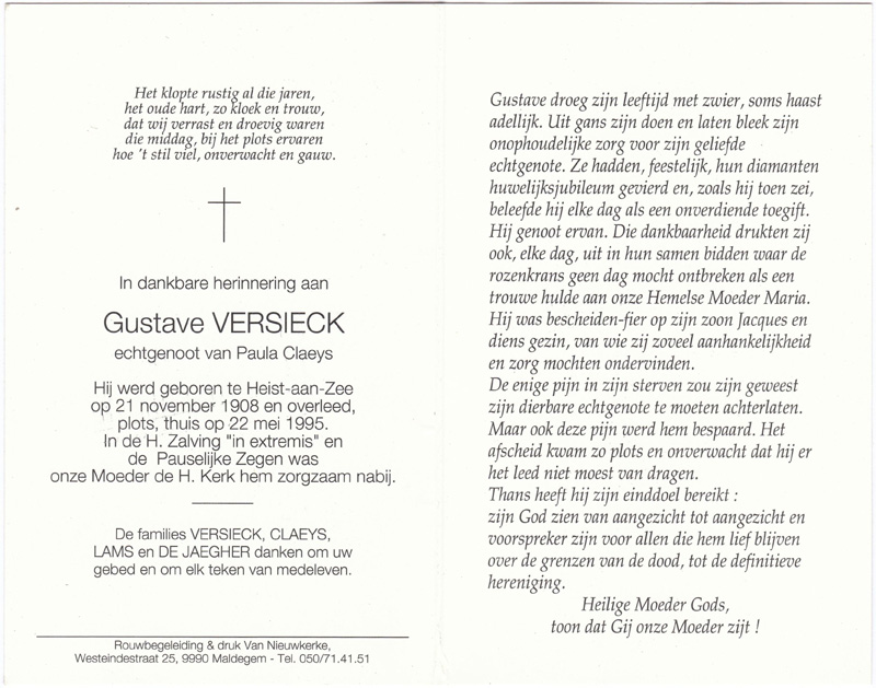 Gustave Versieck