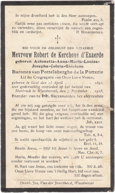 Antonetta Anna Maria Louisa Josepha Coleta Ghislen van Pottelsberghe de la Potterie