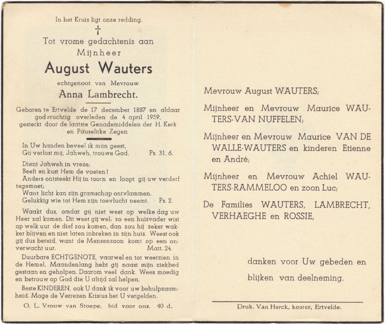 August Wauters