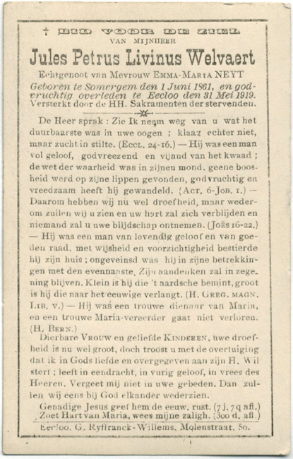 Jules Petrus Livinus Welvaert