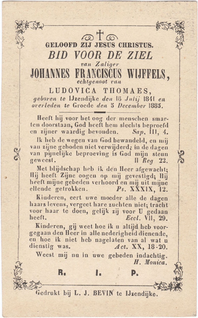 Johannes Franciscus Wijffels
