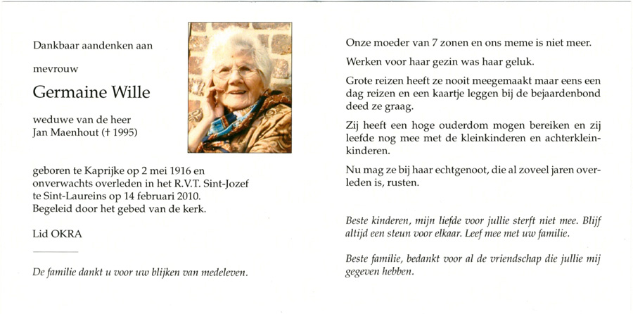 Germaine Wille