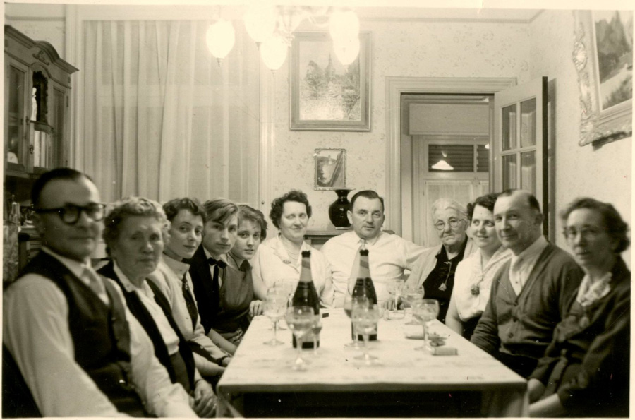 La fête de mariage de Mariette Porto et Emile Gevaert