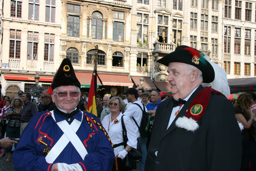 à la Grand-Place de Bruxelles