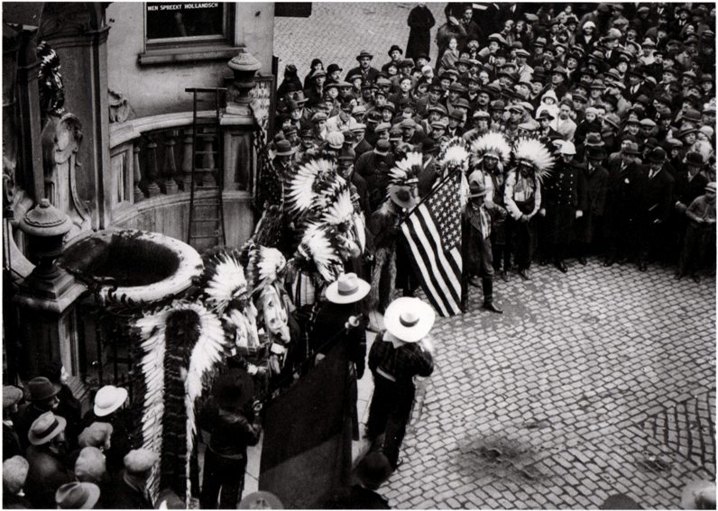Costume 19 Ceremonial Plains Indian outfit with headdress