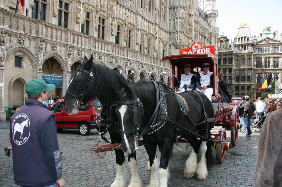 Belgian Beer Weekend on the Grand Place in Brussels