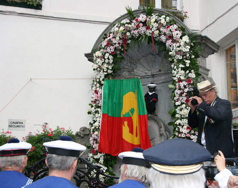 A new costume: a Belgian torpedo sailor
