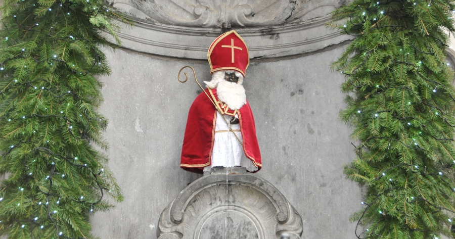 Manneken Pis et Saint-Nicolas