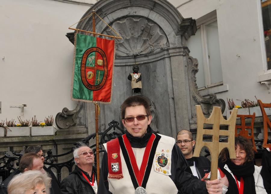 Manneken Pis et l'Ordre du Faro