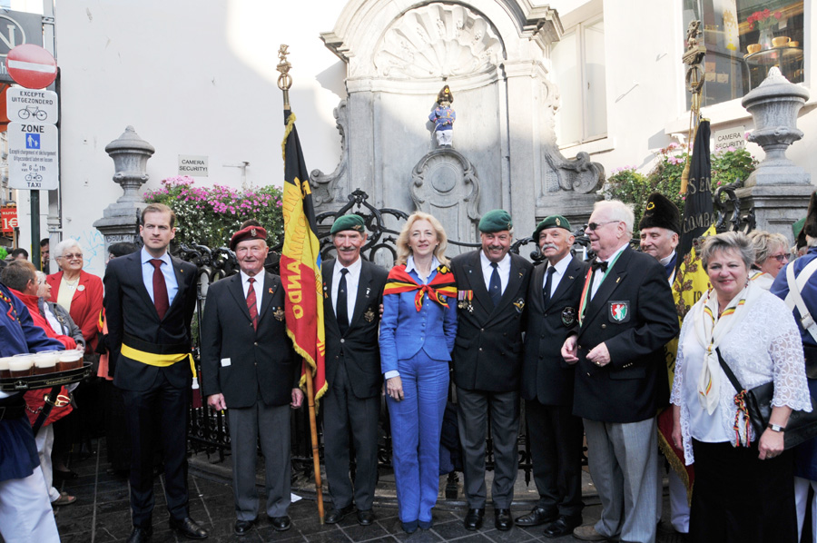 Manneken Pis à la Journée des Volontaires de 1830