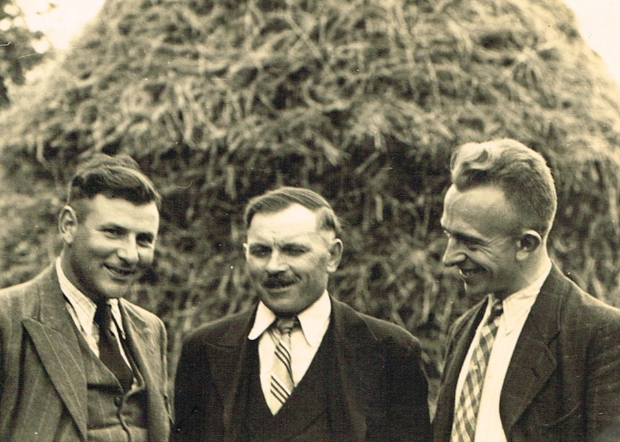 Arsène Bonte, Maurice Van Meirhaeghe en Franz Van Parijs