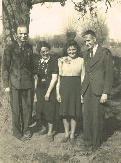 Marcel Bocklandt, Celina Bonte, Cecile Bonte en André Vertongen
