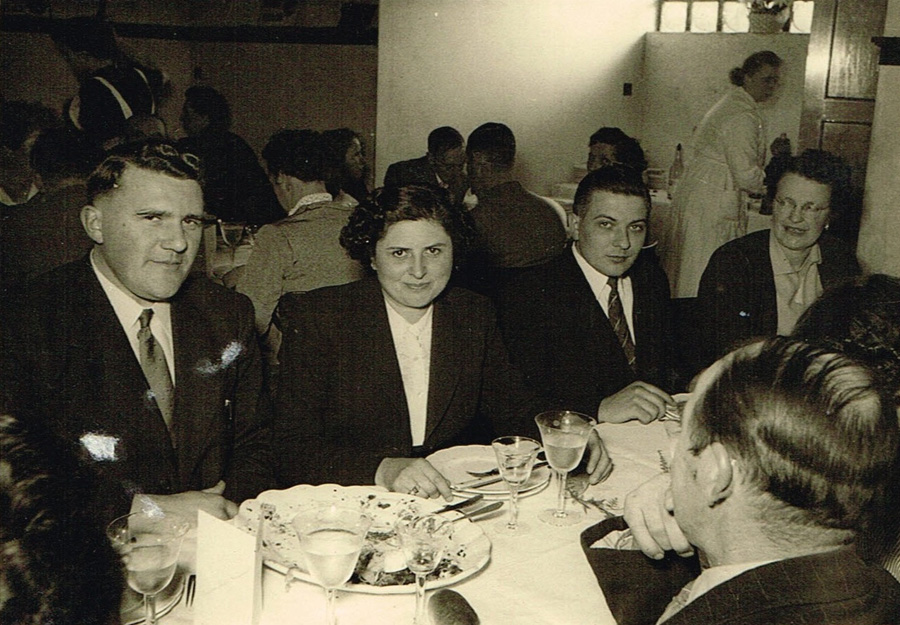 Valère Maenhout, Cecile Bonte, Etienne Van Meirhaeghe en Marie-Josée Verwee